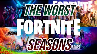 Fortnites WORST Seasons [upl. by Aroz]