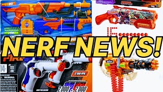 NERF NEWS More Nerf Deadpool Updated Buzzbee and the XShot Dread Hammer [upl. by Ecikram]