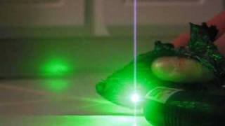 50mW Green Laser Handheld from BudgetGadgets [upl. by Toblat884]