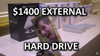 1400 External Drive and Mirror from Seagate  CES 2016 [upl. by Alyek]