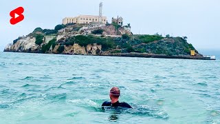 Escaping Alcatraz Open Water Swim in San Francisco Bay [upl. by Ahseined687]