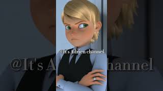 Miraculous Ladybug Characters as Angry Ladybug Adrien short Edit [upl. by Lilias]