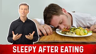 Sleepy After Eating – Top Reasons Explained by DrBerg [upl. by Anirt538]