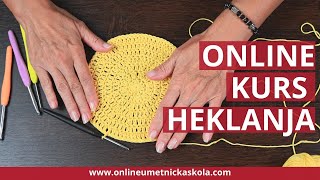 Online kurs heklanja  trailer [upl. by Sackville941]