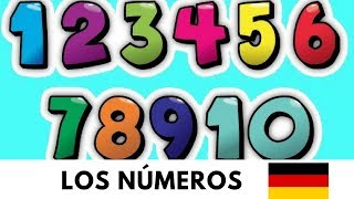 Cómo aprender los números en alemán rápido  Zahlen lernen  Aprender alemán A1 [upl. by Anul]