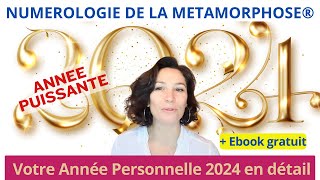 Numérologie 2024  votre année personnelle en détail en année universelle 8  préparezvous [upl. by Acinonrev173]