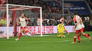 Bayern Munich 21 RB Leipzig  HIGHLIGHTS amp ATMOSPHERE Stadium Vlog  Harry Kane Scores Twice [upl. by Anifares]