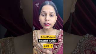 BRIDAL MAKEUP SERIES PART  1  MAKEUP TUTORIAL  Ctm KANCHANMAKEOVERS [upl. by Asihtal]