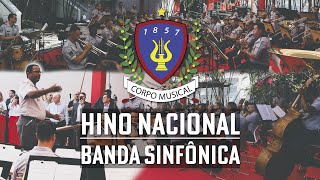 Banda Sinfônica  Hino Nacional [upl. by Hsizan846]