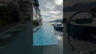 Infinity Jacuzzi at Regent Hotel Hong Kong [upl. by Ahsemed]