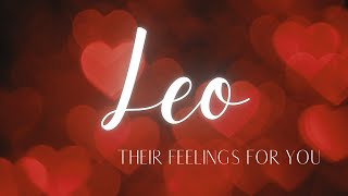 LEO LOVE TODAY  THIS IS HOW THEY FEEL THEIR NEXT MOVE LEO [upl. by Melise]