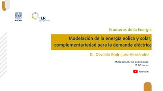 Modelación de la energía eólica y solar complementariedad para la demanda eléctrica [upl. by Kudva]