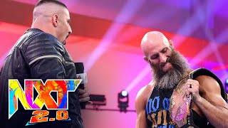 Bron Breakker accepts Tommaso Ciampa’s Halloween Havoc challenge WWE NXT 20 Oct 5 2021 [upl. by Neimad]