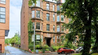 104 Queensborough Gardens Glasgow G12 9RU [upl. by Idnac348]