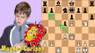 The prodigy queen of the child prodigy Carlsen [upl. by Elehcim]