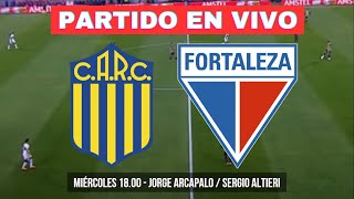 🔴ROSARIO CENTRAL vs FORTALEZA  COPA SUDAMERICANA  EN VIVO [upl. by Ingalls]