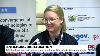 Leveraging Digitalization ICT4D collaborates with govt to enhance Ghanas digitalisation effort [upl. by Odnalor]