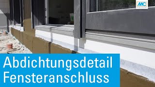 Sichere Abdichtung  Fensteranschluss mit MCFastTape FD [upl. by Enrobialc318]