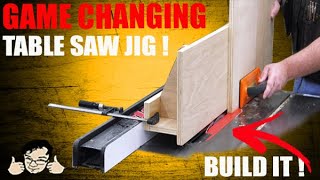 How to transform your table saw fence with ONE jig [upl. by Kciredec295]