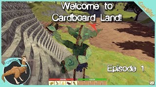 CardLife A New Survival Game Welcome to Cardboard Land EP 1 [upl. by Verene]