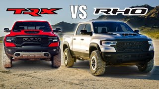 2025 Ram 1500 RHO vs TRX [upl. by Amehr]