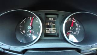 0180 KMH 2010 Volkswagen Golf 6 20 TDI GTD 125 KW 170 PS [upl. by Freeborn]