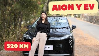 520 Km AION Y Electric vehicle in Nepal  बिजुली गाडि [upl. by Ocsicnarf]