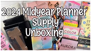 Planner Supply Unboxing  Planner Chic [upl. by Marysa991]