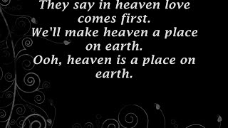 Belinda Carlisle  Heaven Is a Place on Earth Lyrics [upl. by Etoile533]