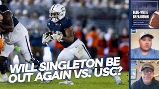 Will Penn State RB Nicholas Singleton be ready for USC How DANGEROUS are the Trojans [upl. by Erot]