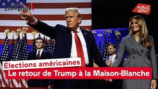 Élections américaines  le retour de Trump à la Maison Blanche [upl. by Eve]