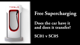 Tesla Free Supercharging does it transfer and option codes SC01 and SC05 [upl. by Eirek]