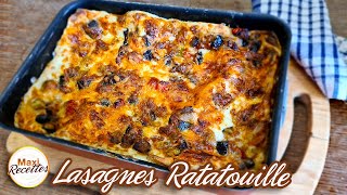 Lasagnes Ratatouille Recette Facile [upl. by Braswell]