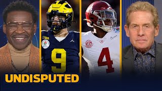 Michigan Wolverines defeat Alabama Crimson Tide 2720 OT in 2024 Rose Bowl  CFB  UNDISPUTED [upl. by Raknahs677]