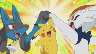 Riolu and Raboot Evolves into Lucario and CinderacePokemon Sword And Shield Episode 45 [upl. by Eimmot]