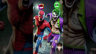 SpiderMan and Joker vs Venom Revenge for daddy brawlstars spiderman shorts marvel dc [upl. by Anitnelav]