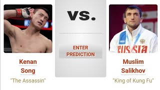 Kenan Song VS Muslim Salikhov  UFC Fight Night Preview amp Picks  Pinoy Silent Picks [upl. by Akcirderf]