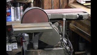 Its a GrindReplacing Bearings in a 6quot x 48quot Belt Sander Part 1 [upl. by Gabriello359]