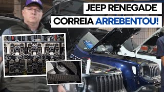 Correia Dentada Arrebentou Renegade Diesel E agora 😩 [upl. by Ciri]