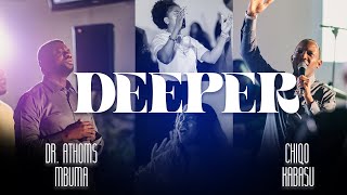 PART 1 Soirée DEEPER  Chiqo Kabasu  Dr Athoms Mbuma [upl. by Rue525]