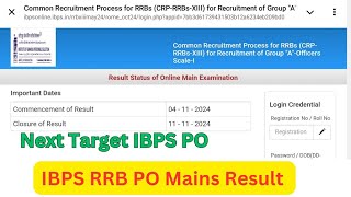 📚😒 IBPS RRB PO Mains Result Out 🎉Share your result status 👇 [upl. by Inalej]