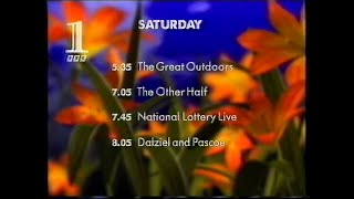 BBC 1 Continuity  Friday 6 June 1997 1 [upl. by Coppola900]