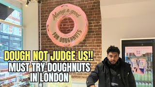 We Tried Londons Hilarious Themed Doughnuts  Doughnut Time UK [upl. by Nytnerb182]