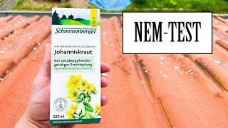 Schoenenberger  Johanniskraut Naturheilpflanzensaft  NEMTEST [upl. by Enovi]