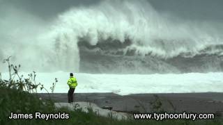 Raging Seas  Terrifying Surf Storm Surge and Rogue Waves [upl. by Schear]