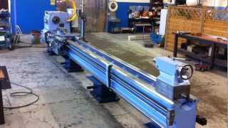 Storebro lathe model SB´N 355 x 6000 mm DA [upl. by Yentiw]