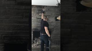 Fireplace Demolition with Power Hammer [upl. by Rist]