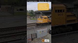 Norfolk Southern  NS1800 DC to AC Conversion Yellow Hood Roanoke VA [upl. by Rumit]