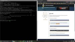 Rust Server Installation  LinuxGSM [upl. by Elleved831]