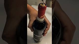 Chianti Wine Opening wine chianti bottle wineopener yt critic [upl. by Jerroll932]